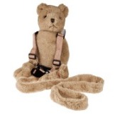 Fluffy Bear - 2 in 1 harness buddy