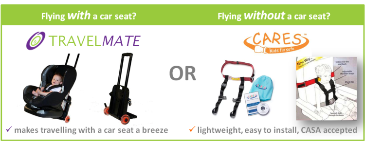 Go Go Kidz TravelMate and CARES harness