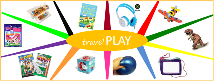 travel PLAY... hours of fun, stimulating travel games, stickers, drawing and activities.
