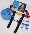 CARES comes in a presentation box with drawstring bag and instructions on DVD and paper