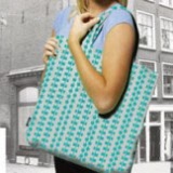 Stuffit Eco Day Bag - in Stella Teal