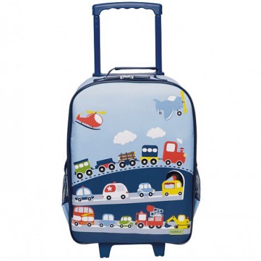 Bobble Art Child Trolley Suitcase - Traffic