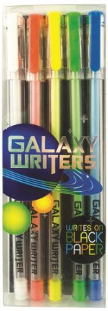 Galaxy Writers Gel Pen - 5 Pack