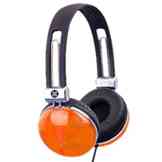 Moshi Neon Headphones - Orange
