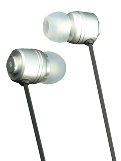 Moshi Pro Noise Isolating Earphones - Silver