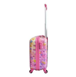 Hello Kitty kids hard case luggage - 53cm 4 wheel - side