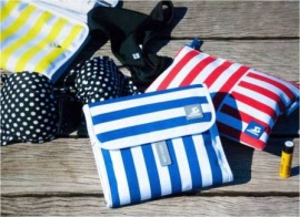 at-travel wet bags - red and blue styles