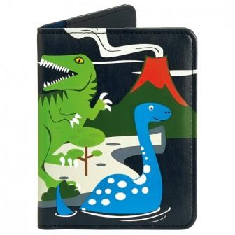 ba passport holder-dinosaur