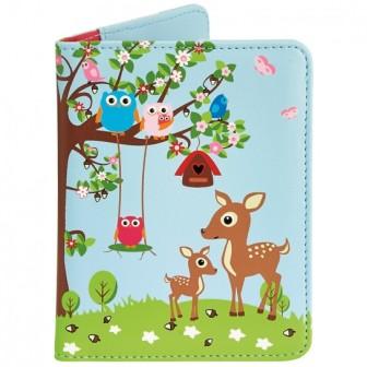 ba passport holder-woodland
