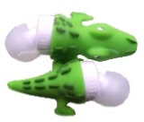 DCI Kids and Adult Earphones - Crocodile