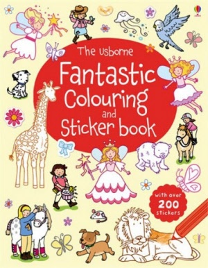 Sticker and Colouring Book - Fantastic